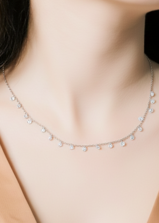 collar de brillantes diamantes collar de brillantes diamantes